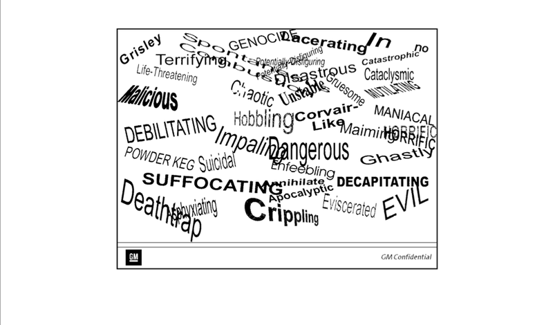 Illustration for article titled This Disturbing Powerpoint Shows Why GM Failed To Protect Customers